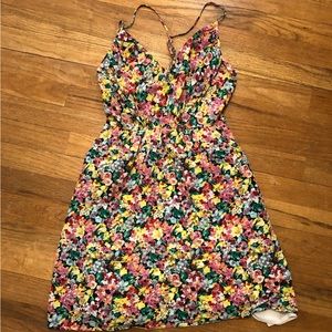 Yumi Kim silk floral mini dress